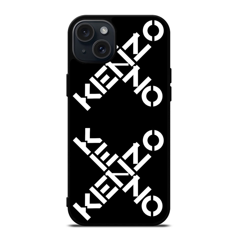 KENZO PARIS X LOGO iPhone 15 Plus Case Cover