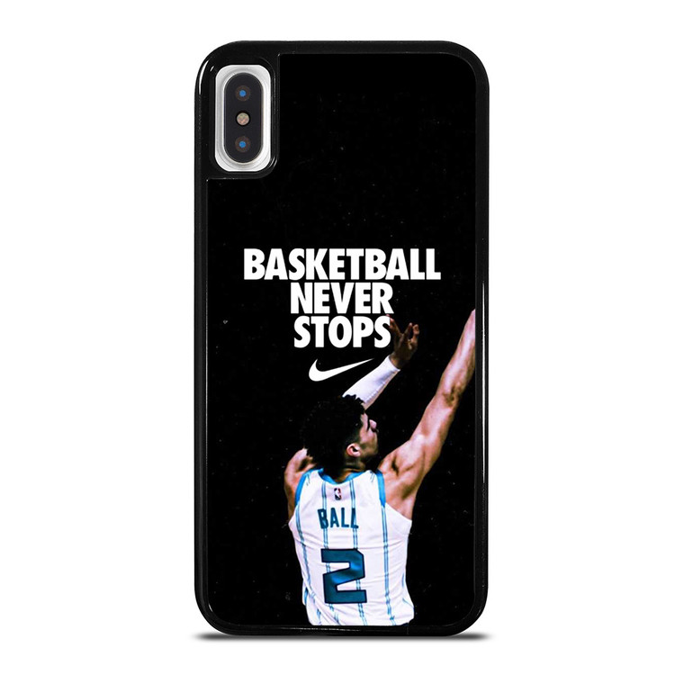 LAMELO BALL CHARLOTTE HORNETS iPhone X / XS Case Cover