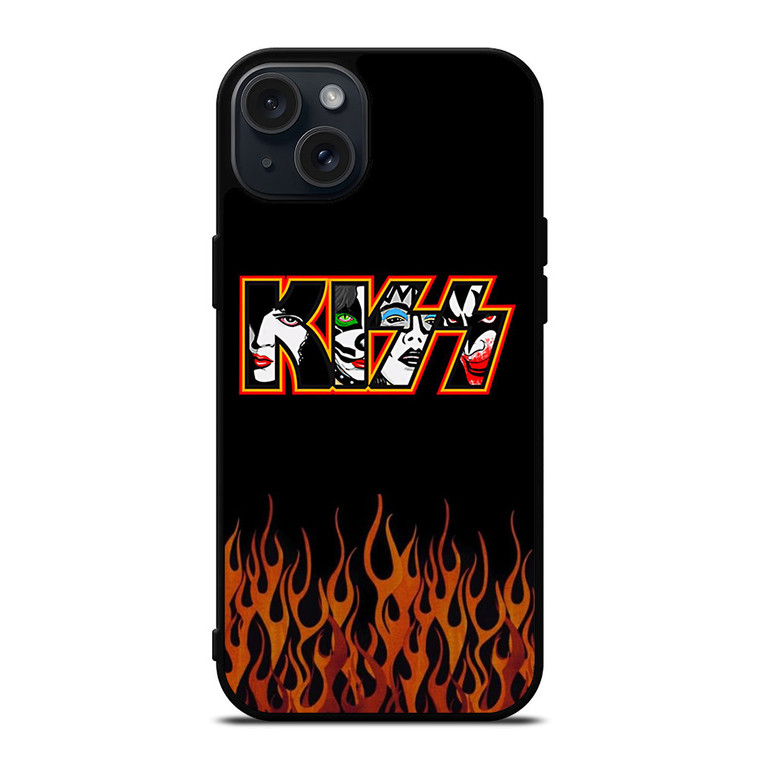 KISS ROCK BAND MEMBERS iPhone 15 Plus Case Cover