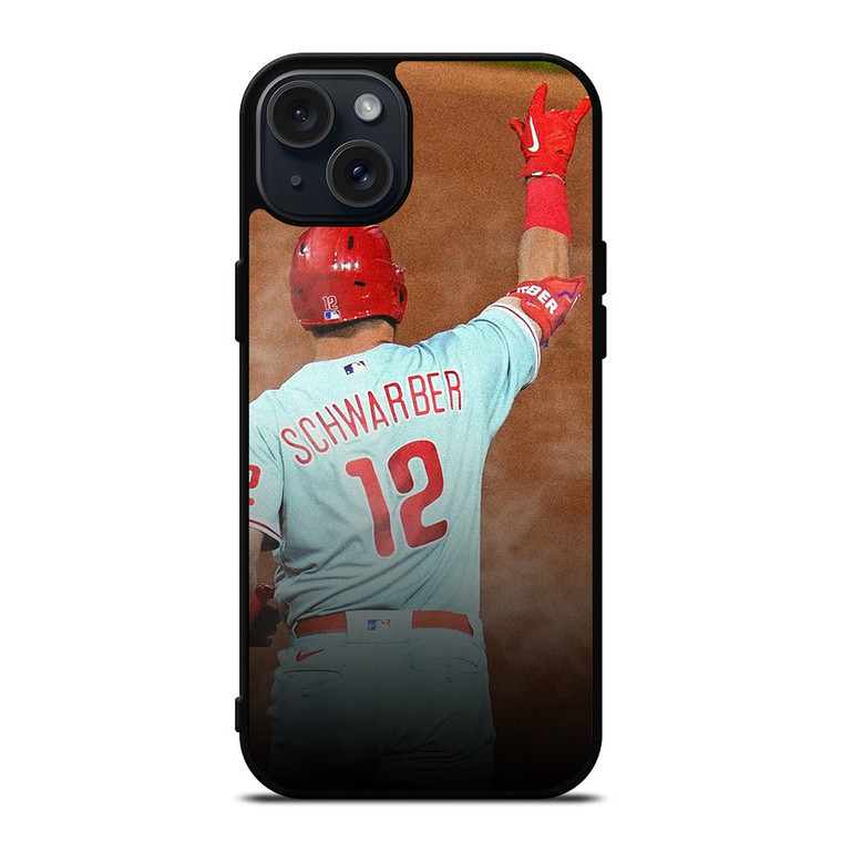 KYLE SCHWARBER PHILADELPHIA PHILLIES iPhone 15 Plus Case Cover