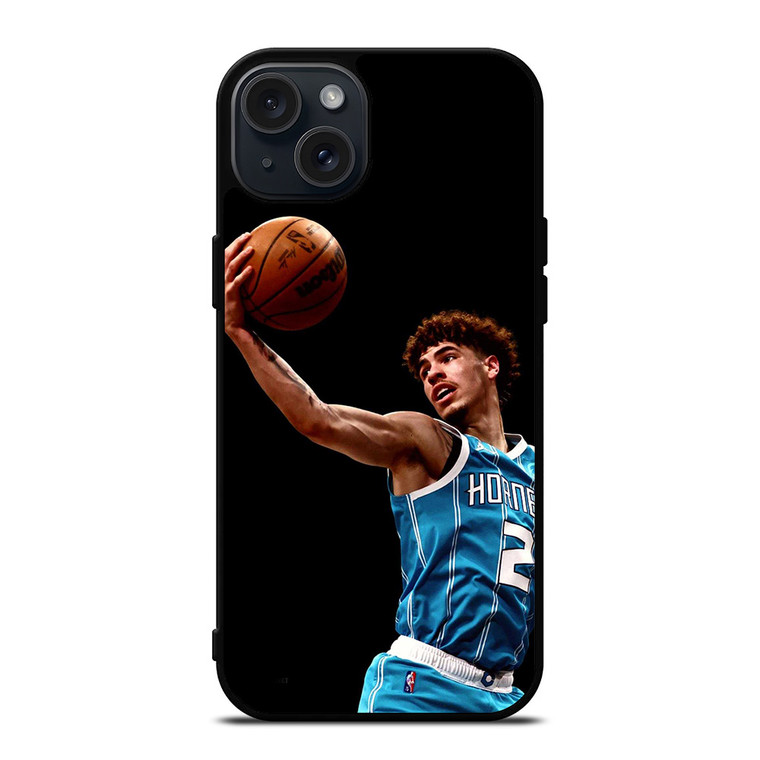 LAMELO BALL CHARLOTTE HORNETS 2 iPhone 15 Plus Case Cover