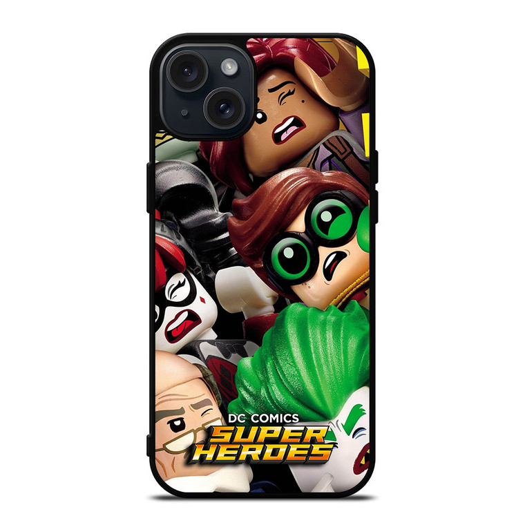 LEGO DC SUPER HEROES iPhone 15 Plus Case Cover