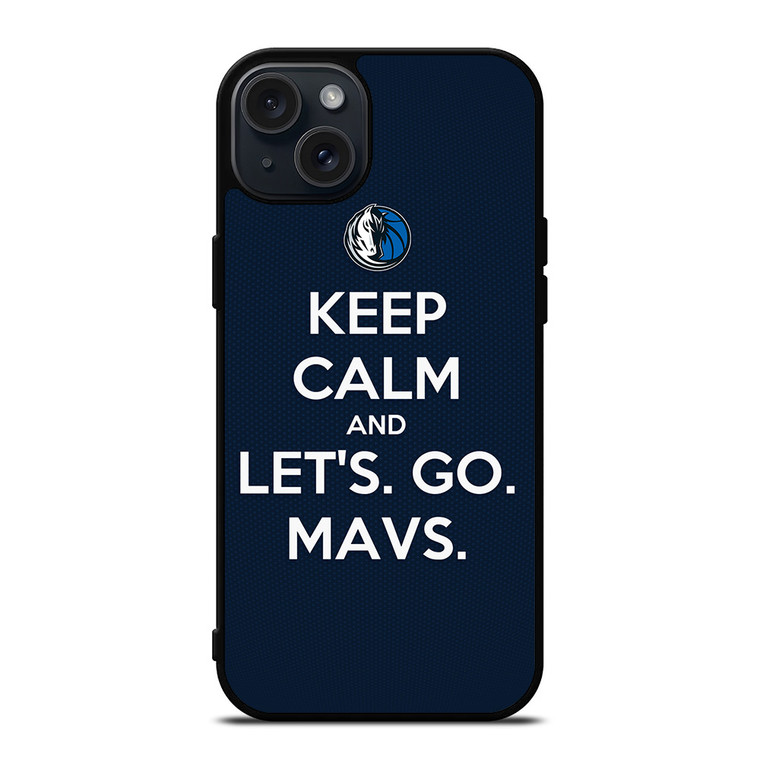 LETS GO DALLAS MAVERICKS NBA BASKETBALL iPhone 15 Plus Case Cover