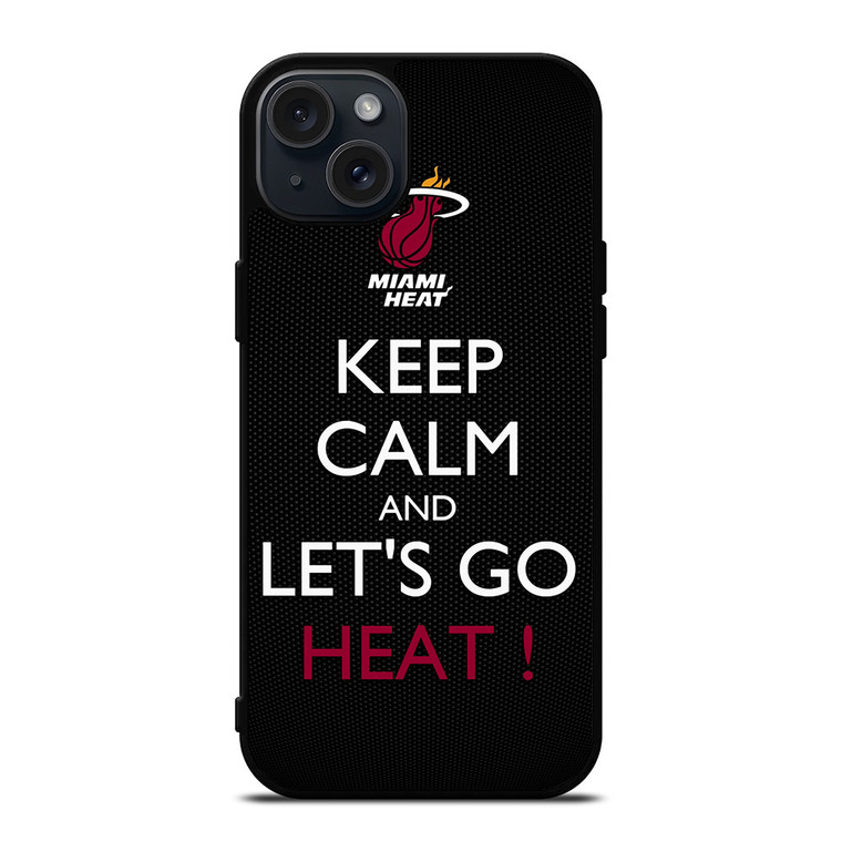 LETS GO MIAMI HEAT NBA BASKETBALL 2 iPhone 15 Plus Case Cover LETS GO MIAMI HEAT NBA BASKETBALL 2 iPhone 15 Plus Case Cover
