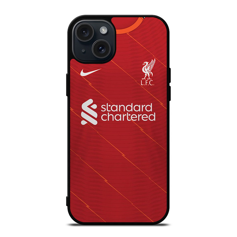 LIVERPOOL JERSEY HOME 2021 iPhone 15 Plus Case Cover