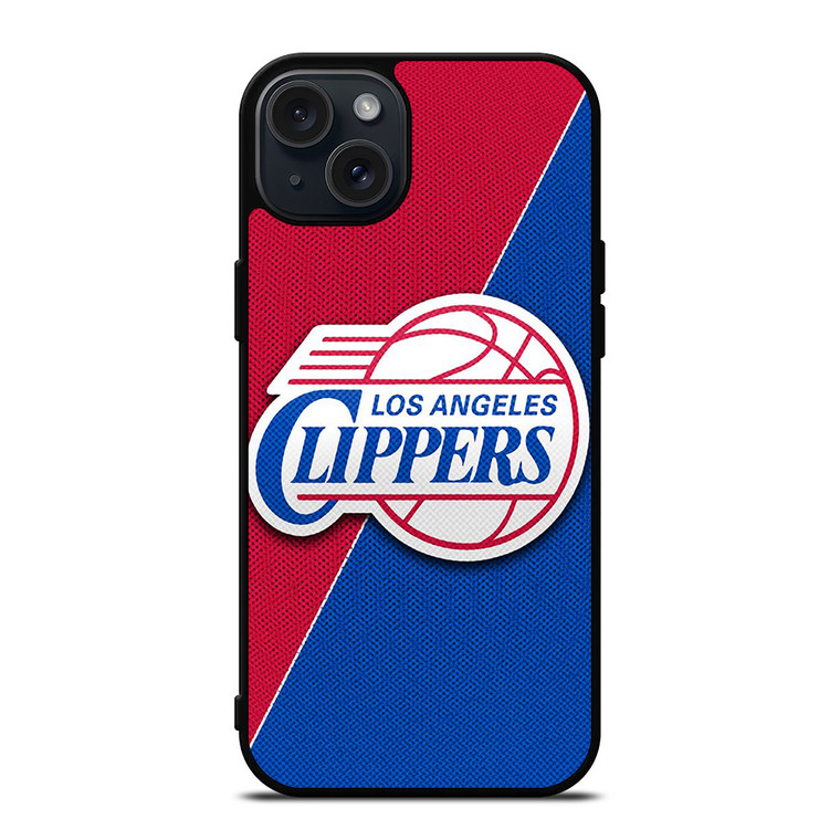 LOS ANGELES CLIPPERS NBA BASKETBALL LOGO iPhone 15 Plus Case Cover