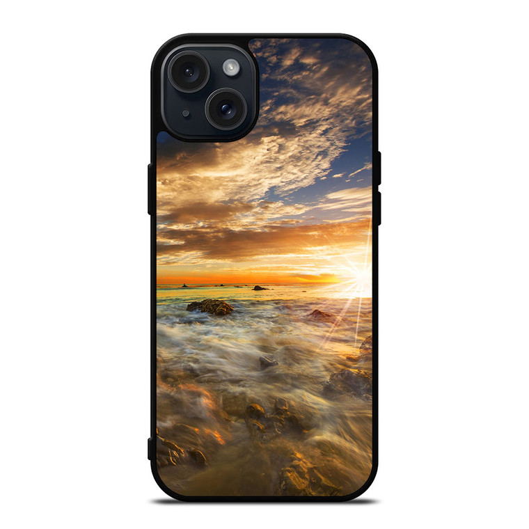 MALIBU BEACH CALIFORNIA iPhone 15 Plus Case Cover MALIBU BEACH CALIFORNIA iPhone 15 Plus Case Cover