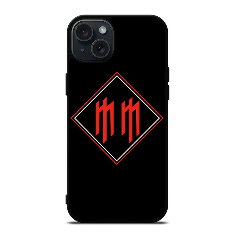 MARILYN MANSON SINGER LOGO iPhone 15 Plus Case Cover