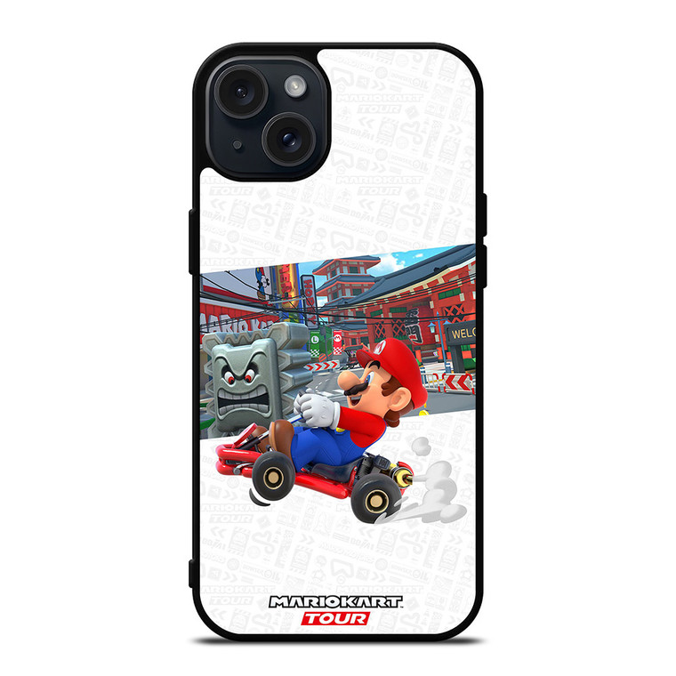 MARIO KART TOUR GAMES iPhone 15 Plus Case Cover