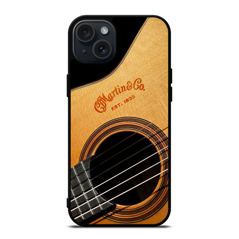 MARTIN AND CO ACOUSTIC GUITAR iPhone 15 Plus Case Cover MARTIN AND CO ACOUSTIC GUITAR iPhone 15 Plus Case Cover