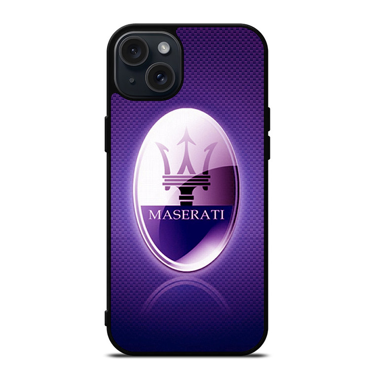 MASERATI CAR EMBLEM iPhone 15 Plus Case Cover