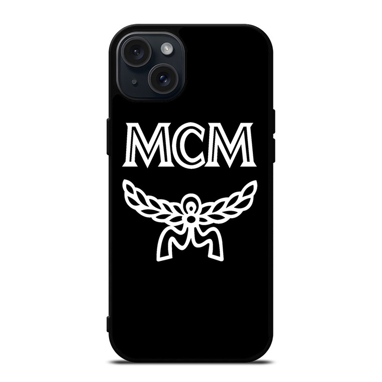 MC WORLDWIDE BLACK iPhone 15 Plus Case Cover