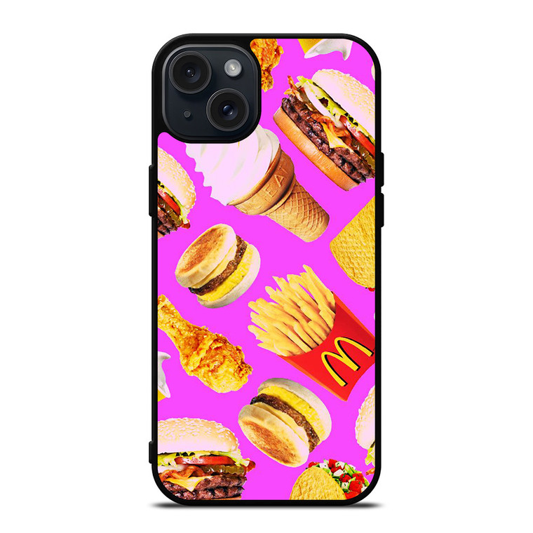 MCDONALD KAWAII FAST FOOD iPhone 15 Plus Case Cover