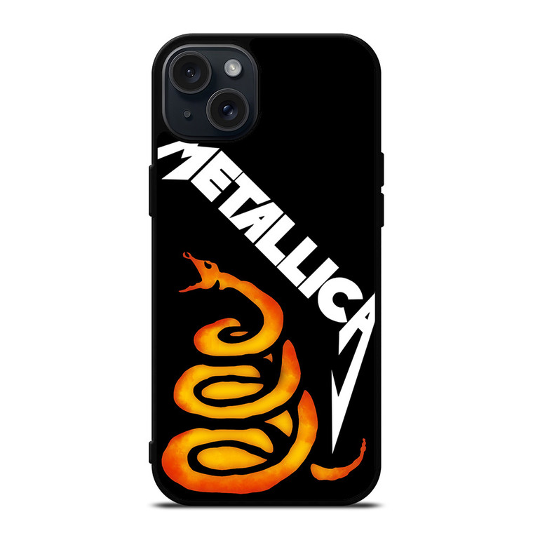 METALLICA METAL BAND SNAKE iPhone 15 Plus Case Cover