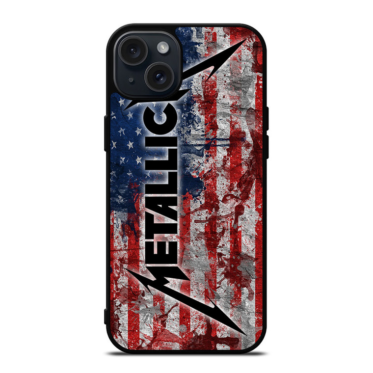 METALLICA ROCK BAND AMERICA iPhone 15 Plus Case Cover