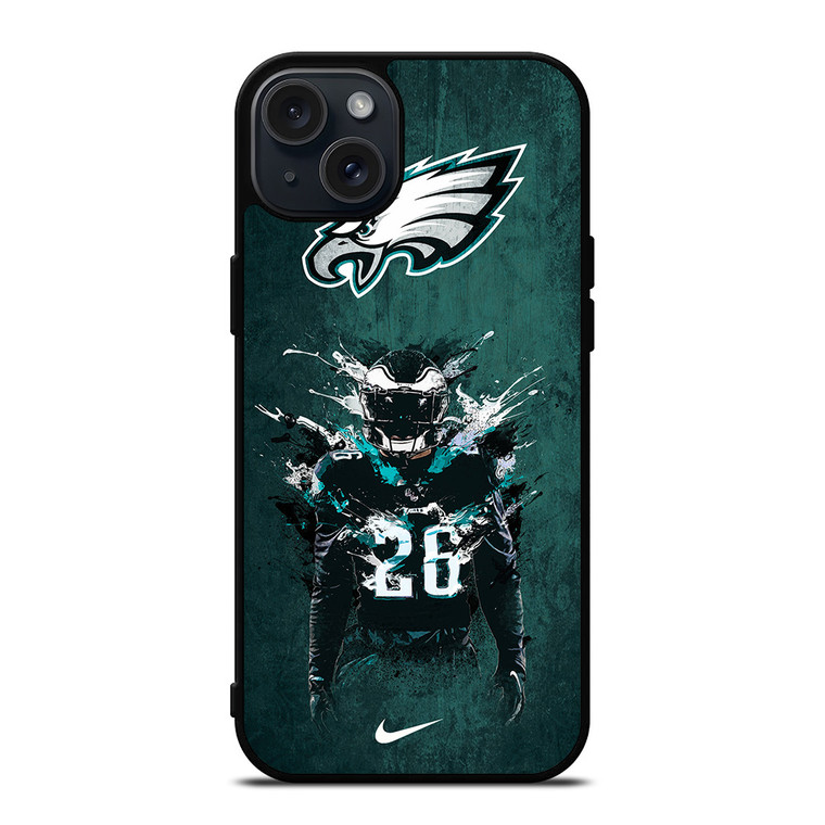 MILES SANDERS PHILADELPHIA EAGLES iPhone 15 Plus Case Cover