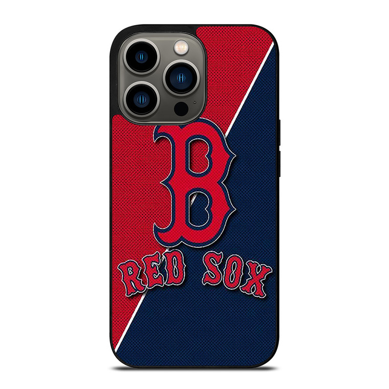 BOSTON RED SOX MLB BASEBALL LOGO iPhone 13 Pro Case Cover