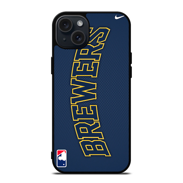 MILWAUKEE BREWERS BASEBALL iPhone 15 Plus Case Cover