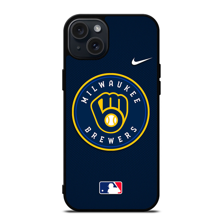 MILWAUKEE BREWERS MLB BASEBALL NIKE iPhone 15 Plus Case Cover