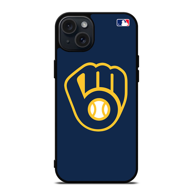 MILWAUKEE BREWERS MLB LOGO iPhone 15 Plus Case Cover