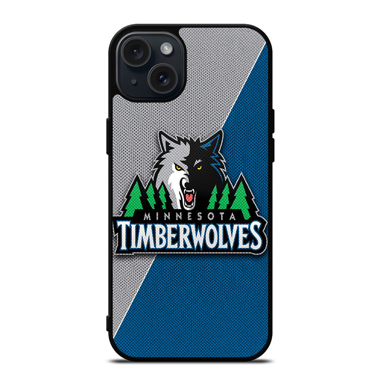 MINNESOTA TIMBERWOLVES NBA BASKETBALL LOGO iPhone 15 Plus Case Cover MINNESOTA TIMBERWOLVES NBA BASKETBALL LOGO iPhone 15 Plus Case Cover