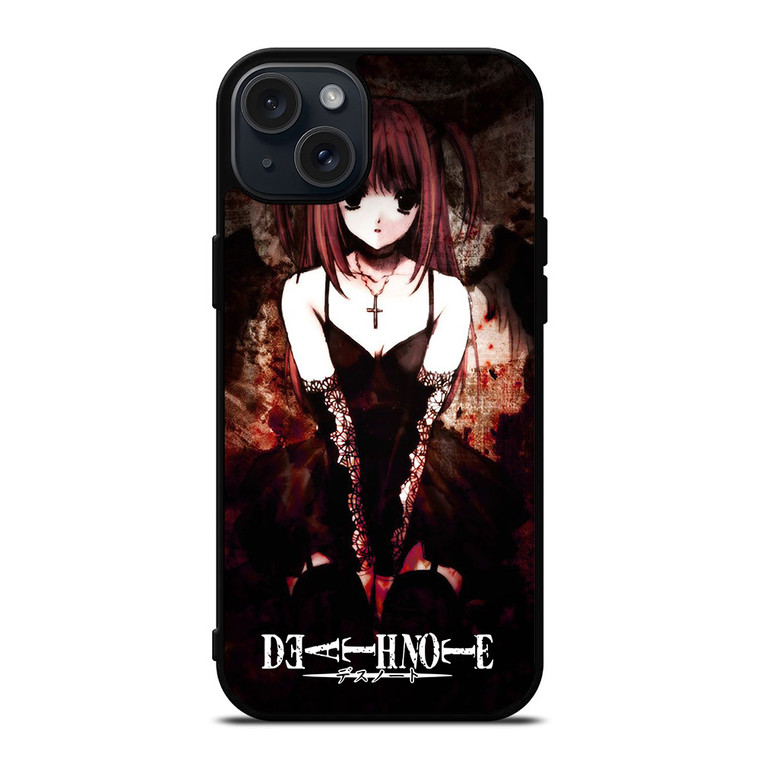 MISA AMANE DEATH NOTE ANIME iPhone 15 Plus Case Cover