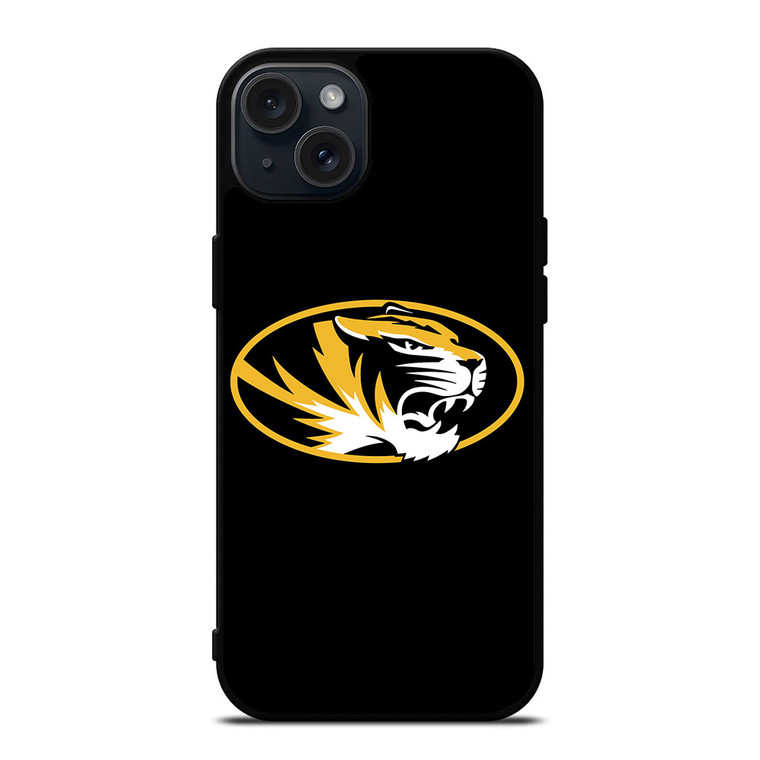 MISSOURI TIGERS FOOTBALL LOGO iPhone 15 Plus Case Cover