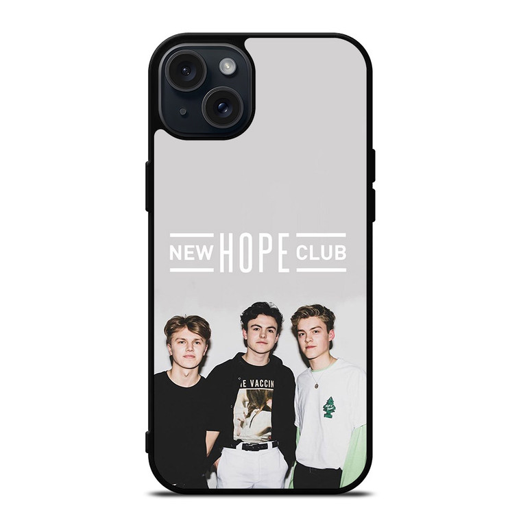 NEW HOPE CLUB POP TRIO iPhone 15 Plus Case Cover NEW HOPE CLUB POP TRIO iPhone 15 Plus Case Cover