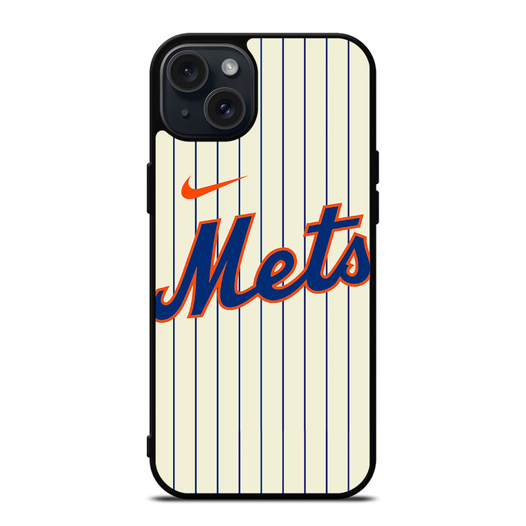 NEW YORK METS MLB BASEBALL NIKE iPhone 15 Plus Case Cover