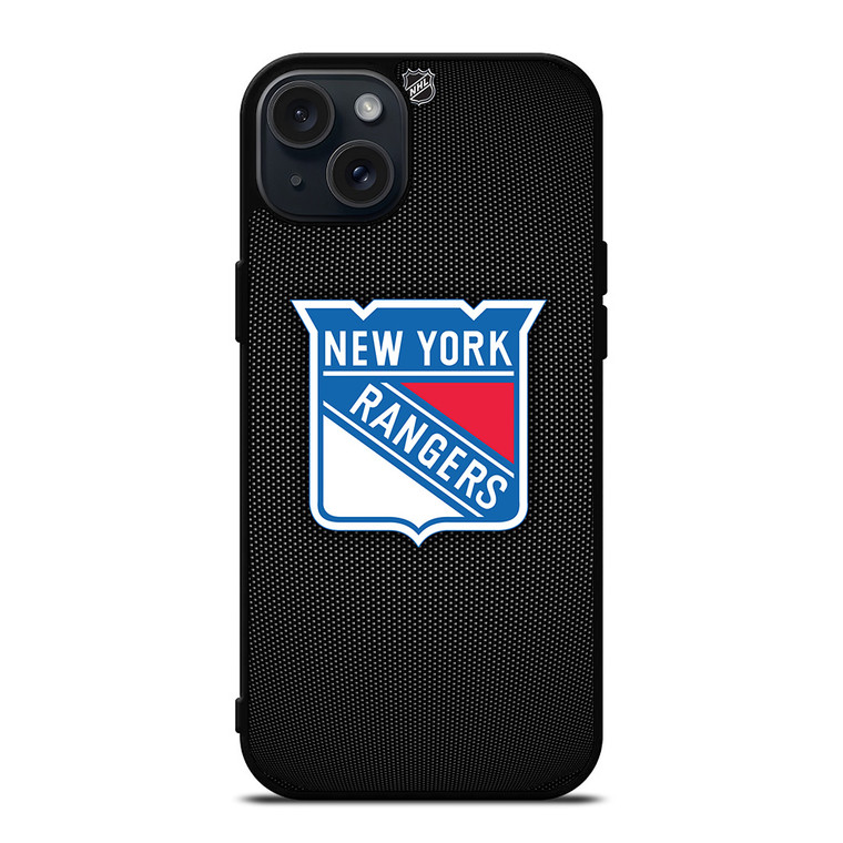 NEW YORK RANGERS HOCKEY NHL LOGO iPhone 15 Plus Case Cover