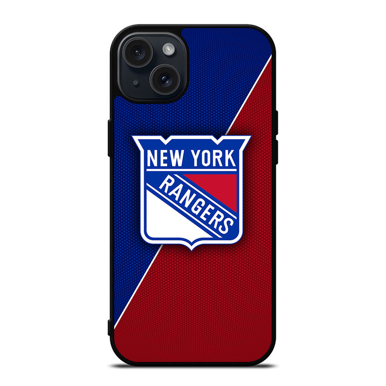 NEW YORK RANGERS NHL HOCKEY LOGO iPhone 15 Plus Case Cover