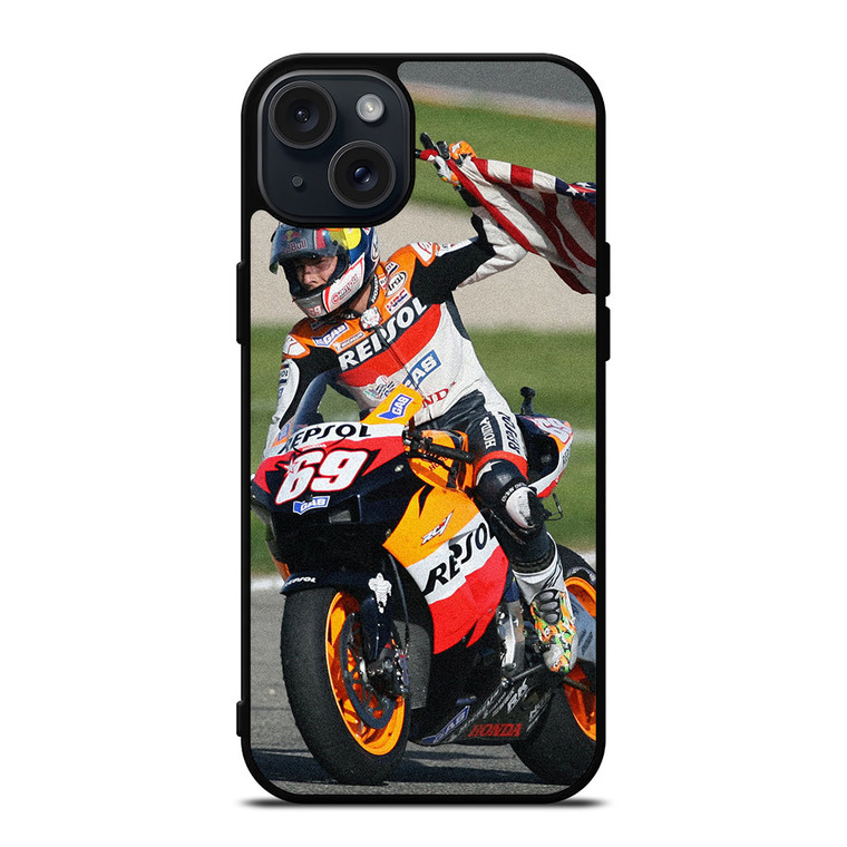 NICKY HAYDEN MOTO GP iPhone 15 Plus Case Cover