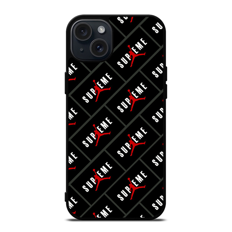 NIKE AIR JORDAN SUPREME BOX iPhone 15 Plus Case Cover