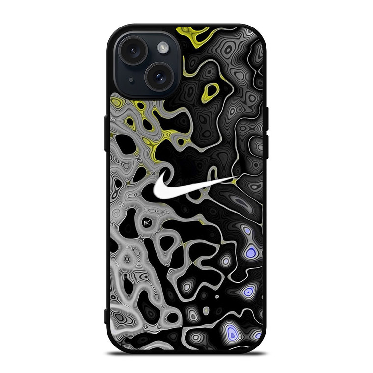 NIKE MARBLE LOGO iPhone 15 Plus Case Cover
