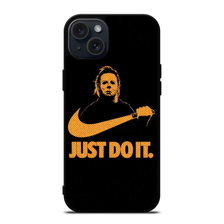 NIKE MIHCAEL MYERS HALLOWEEN iPhone 15 Plus Case Cover