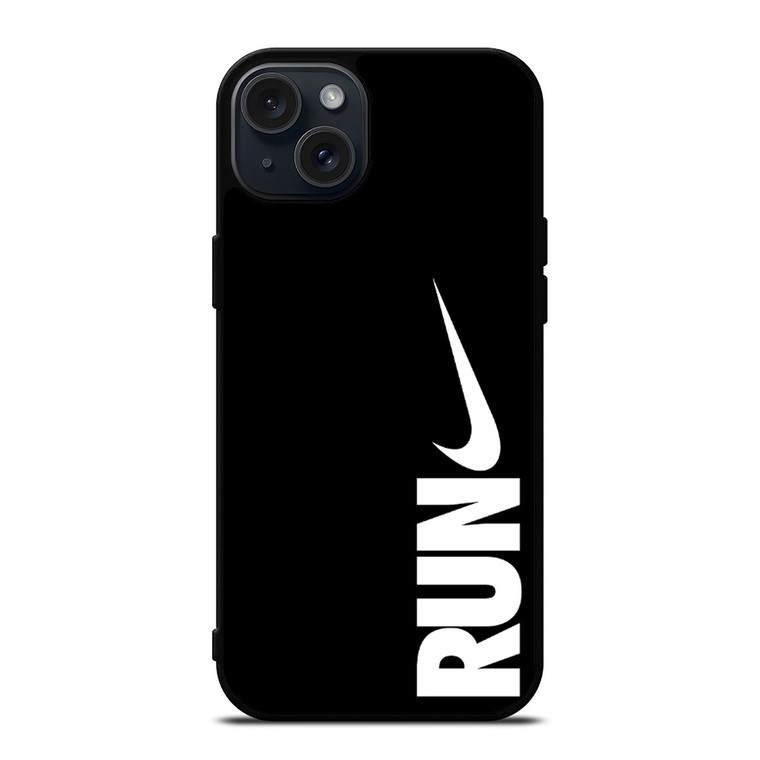 NIKE RUNNING LOGO iPhone 15 Plus Case Cover