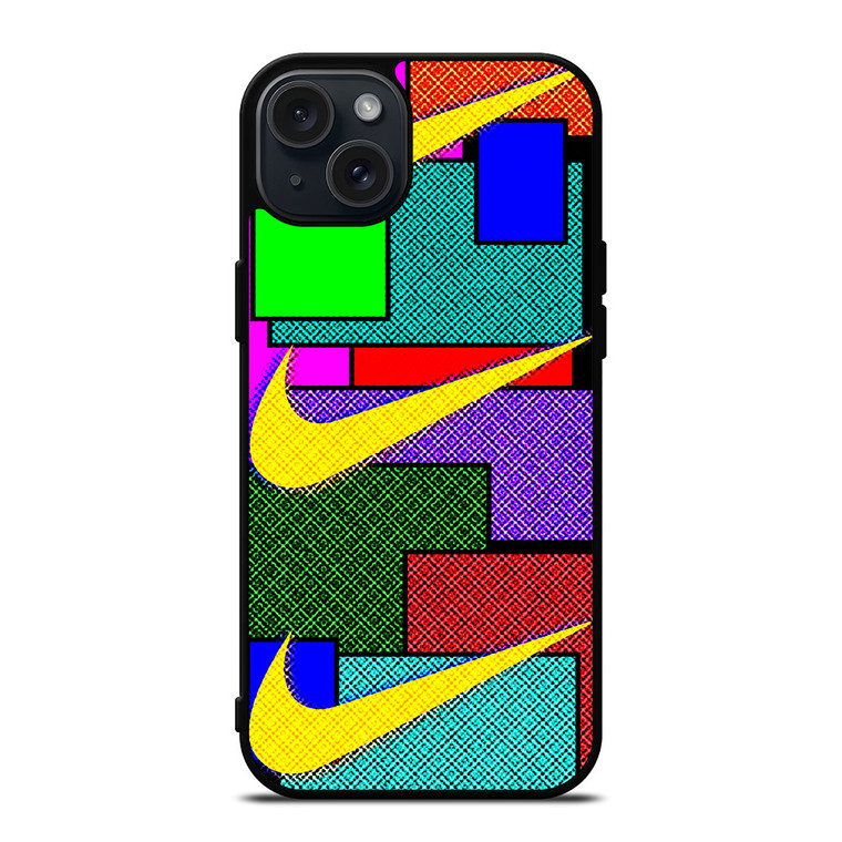 NIKE VINTAGE SWOOSH iPhone 15 Plus Case Cover
