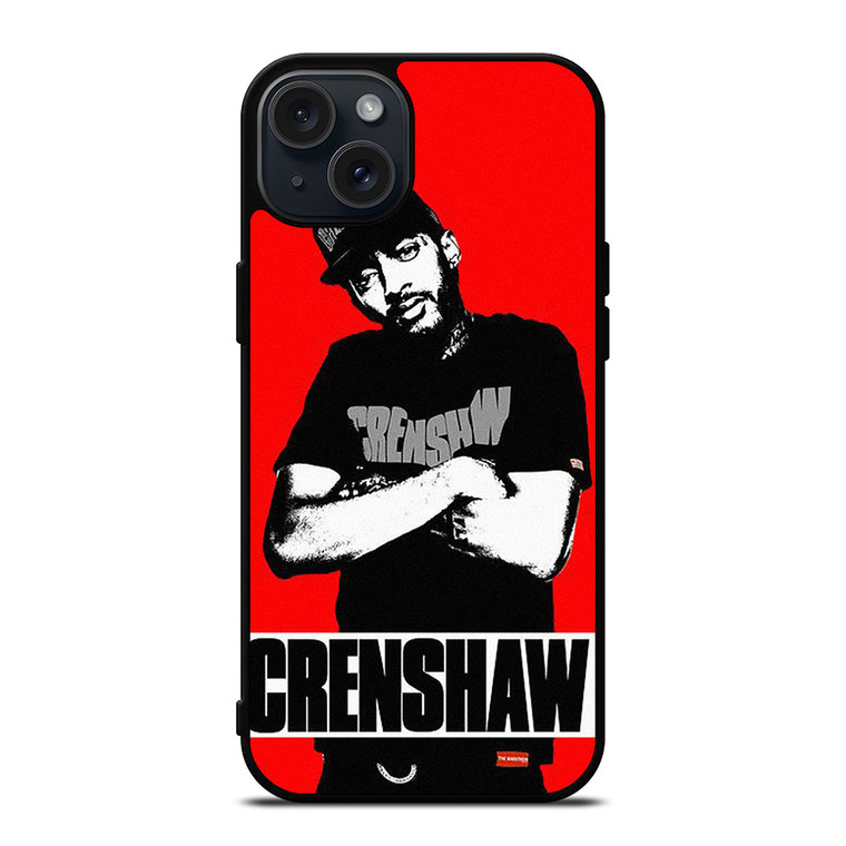 NIPSEY HUSSLE CRENSHAW RAPPER iPhone 15 Plus Case Cover