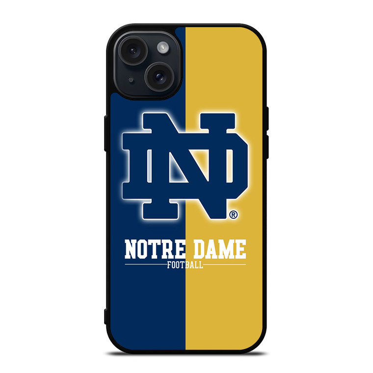 NOTRE DAME FOOTBALL LOGO iPhone 15 Plus Case Cover