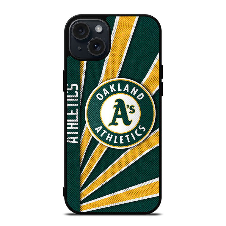 OAKLAND ATHLETICS MLB BASEBALL LOGO 3 iPhone 15 Plus Case Cover