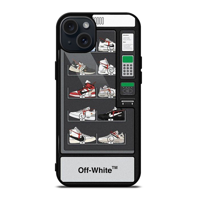 OFF WHITE NIKE SHOES FRIDGE iPhone 15 Plus Case Cover OFF WHITE NIKE SHOES FRIDGE iPhone 15 Plus Case Cover