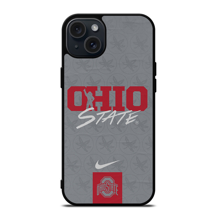 OHIO STATE NIKE FOOTBALL iPhone 15 Plus Case Cover