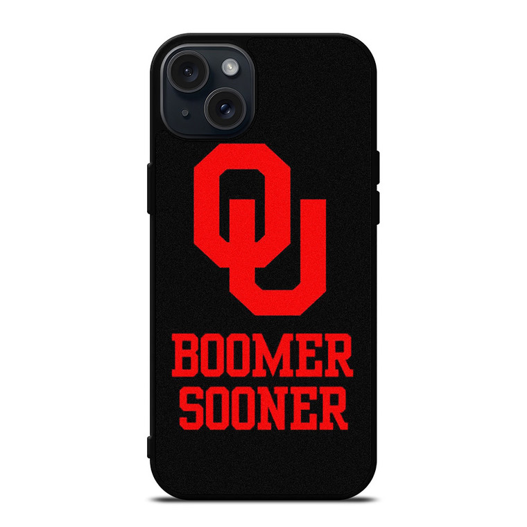 OKLAHOMA BOOMER SOONER FOOTBALL iPhone 15 Plus Case Cover