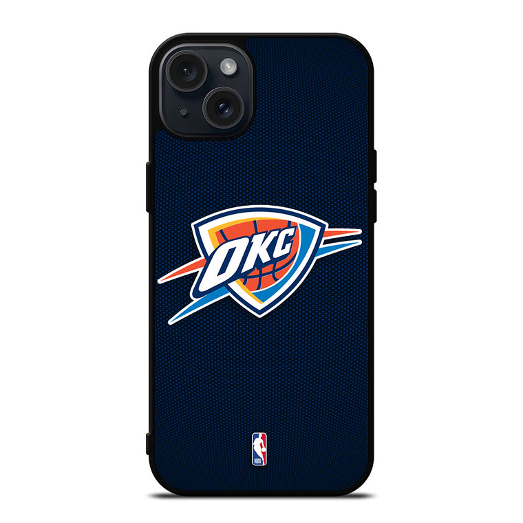 OKLAHOMA CITY THUNDER BASKETBALL NBA iPhone 15 Plus Case Cover OKLAHOMA CITY THUNDER BASKETBALL NBA iPhone 15 Plus Case Cover