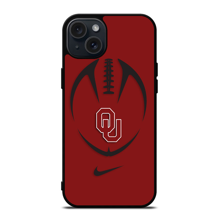 OKLAHOMA UNIVERSITY FOOTBALL iPhone 15 Plus Case Cover