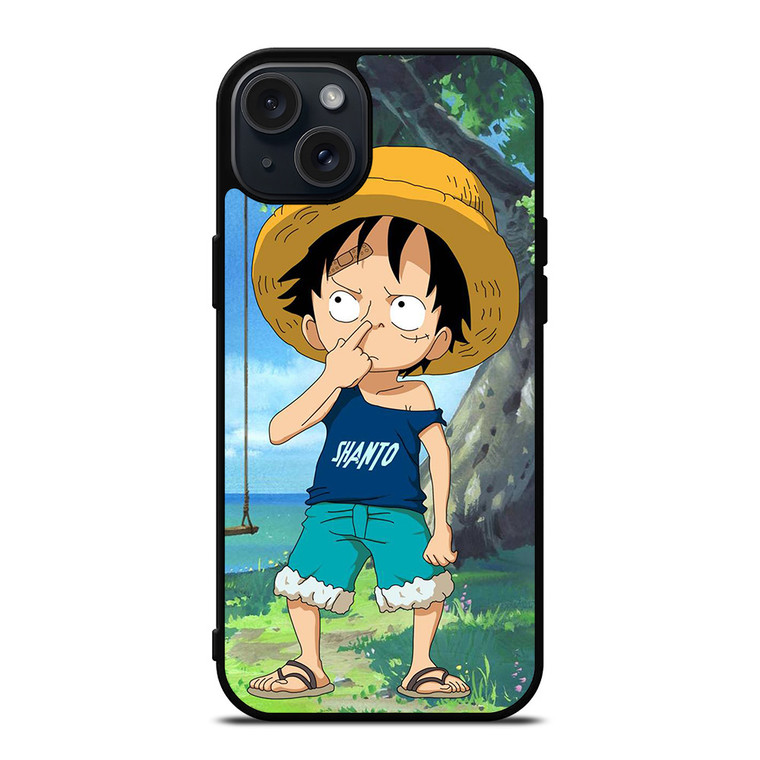 ONE PIECE LUFFY KID iPhone 15 Plus Case Cover