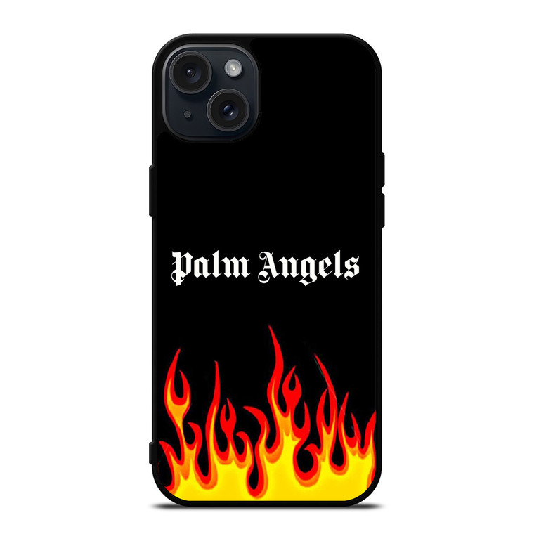 PALM ANGELS GRAFFITI FLAMES iPhone 15 Plus Case Cover