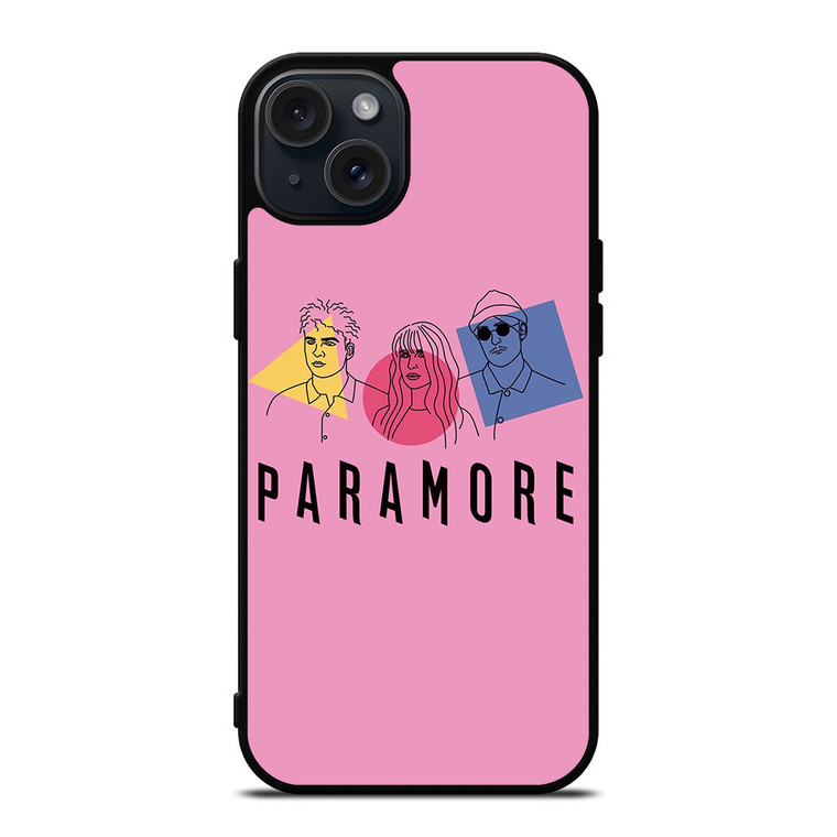 PARAMORE ROCK BAND PINK iPhone 15 Plus Case Cover