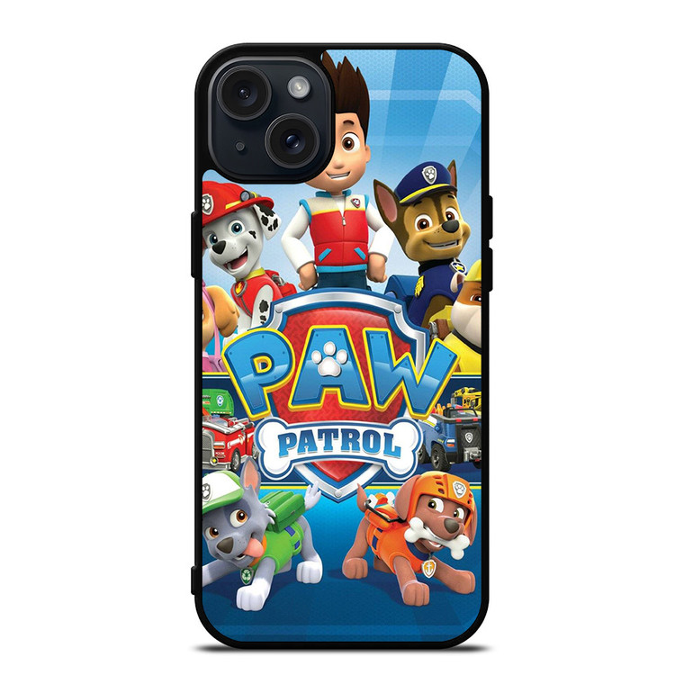 PAW PATROL NETFLIX iPhone 15 Plus Case Cover