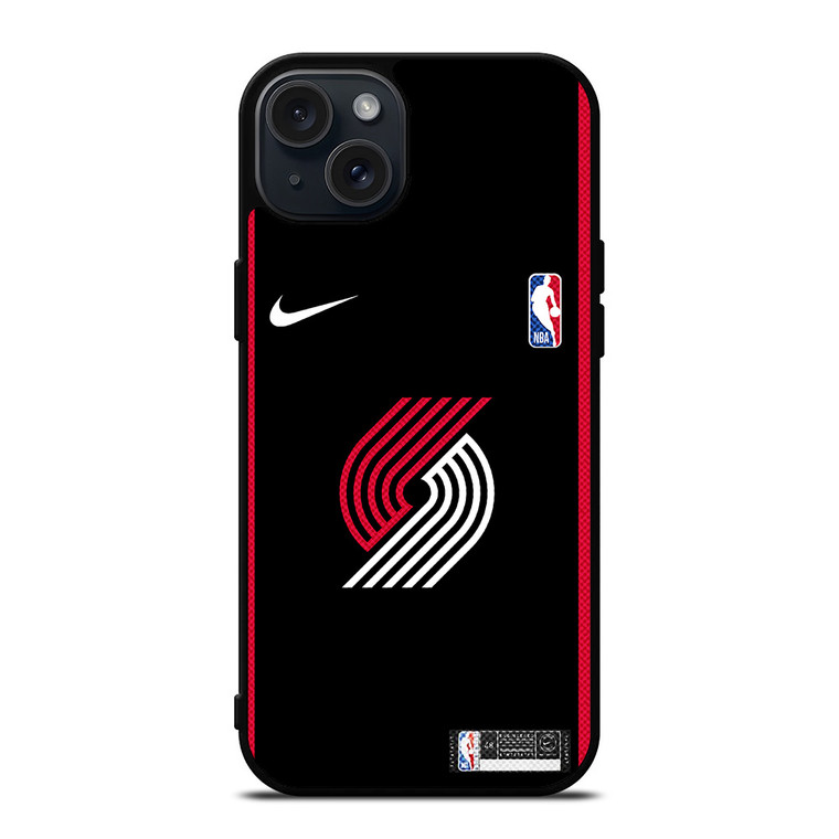 PORTLAND TRAIL BLAZERS NIKE NBA BASKETBALL iPhone 15 Plus Case Cover